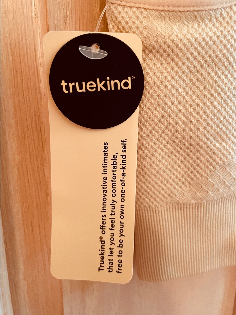 TrueKind Daily Comfort Posture Front-Closure Bra - Nude - Picture 6 of 7